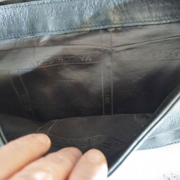 Marco Buggiani Leather shoulder bag - Picture 7 of 12
